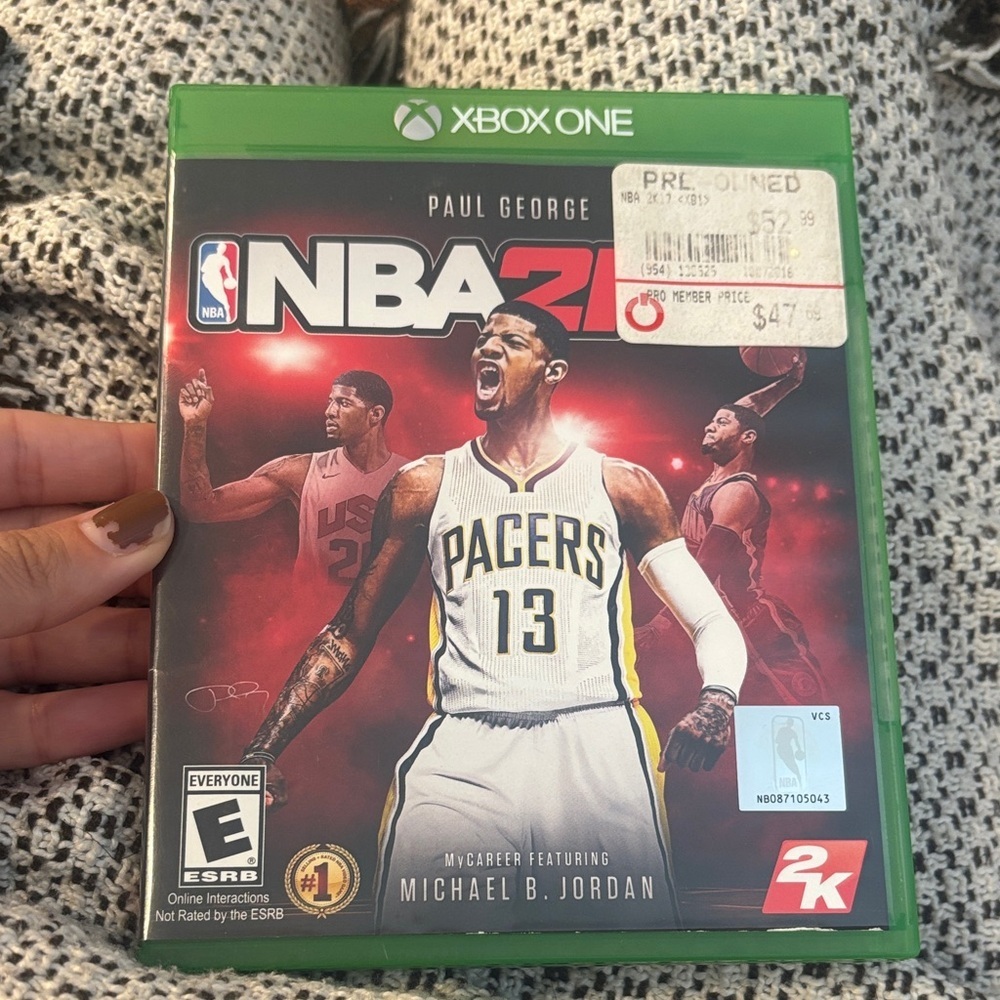 Xbox one 2k17 video game